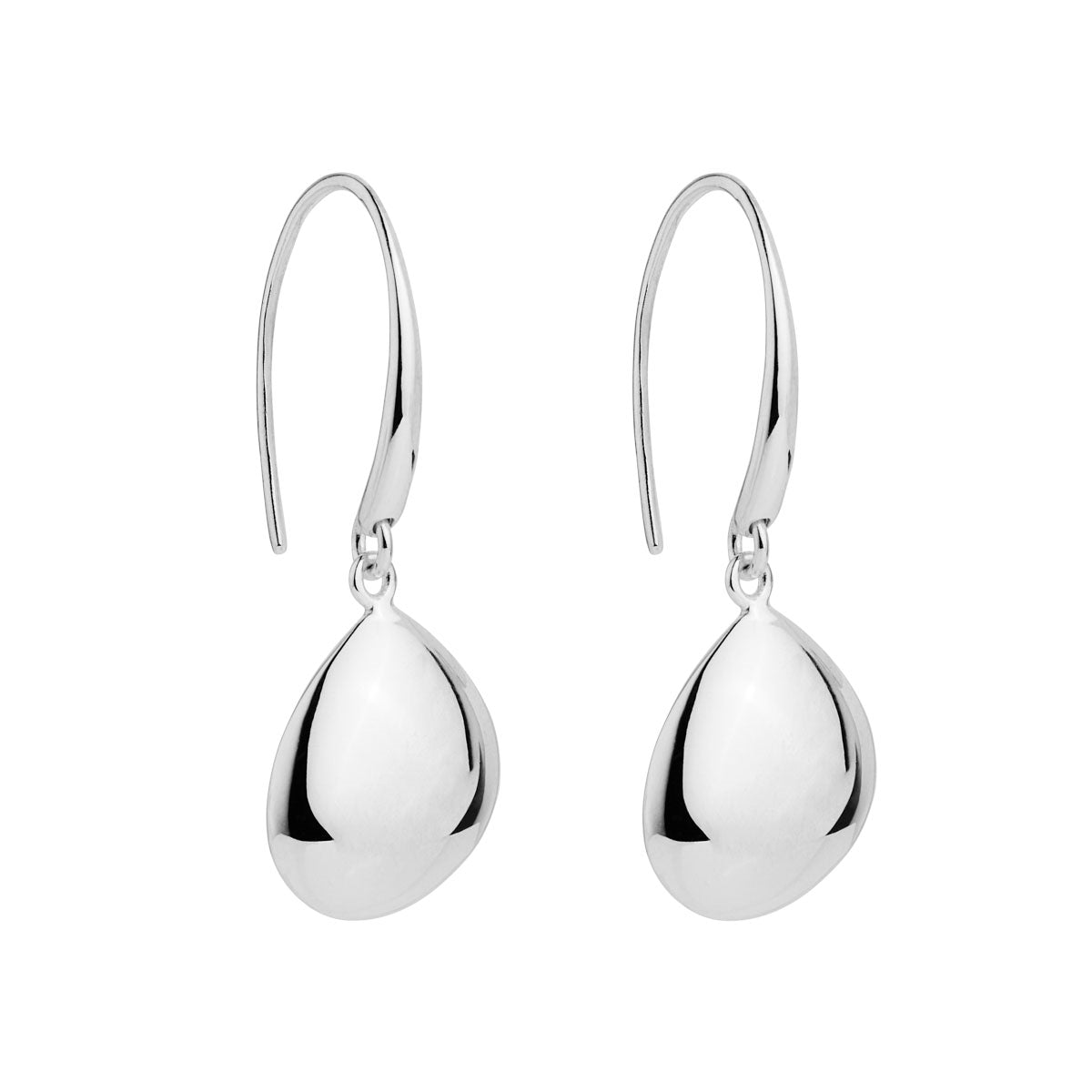 Silver Aster Earrings