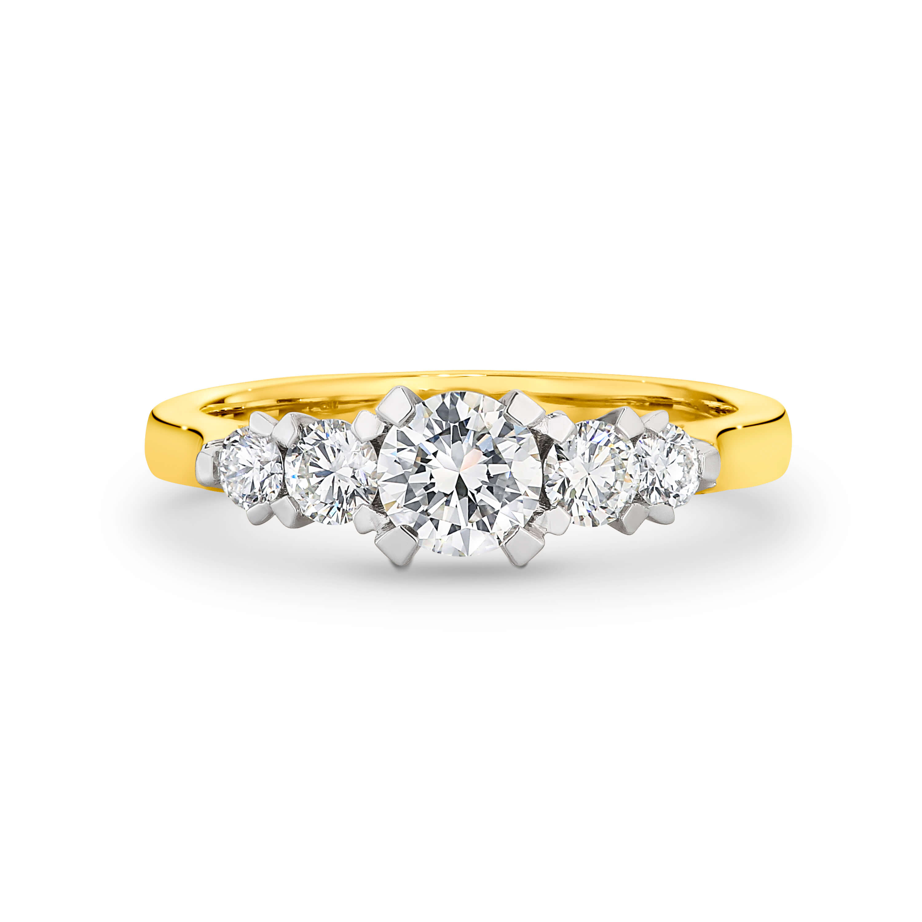 18ct Gold 0.94ct TW Diamond Ring
