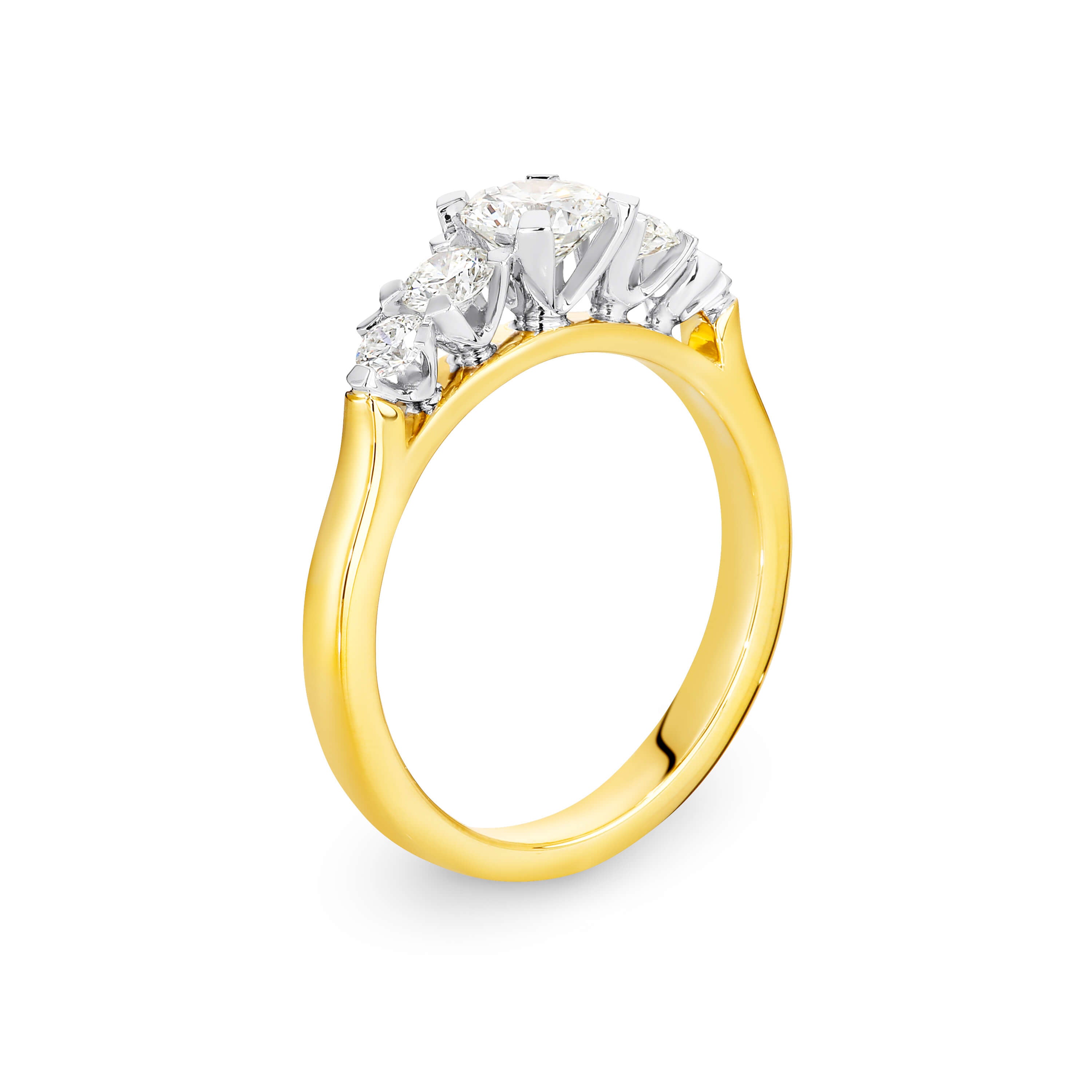 18ct Gold 0.94ct TW Diamond Ring