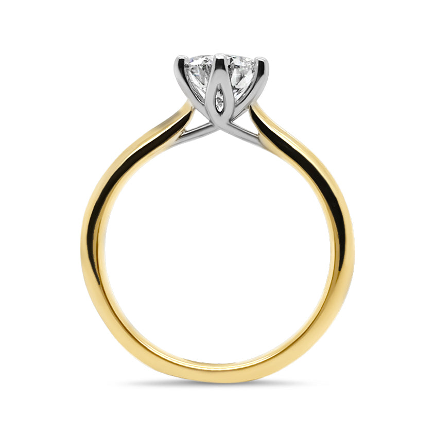18ct Yellow 1.00ct Solitaire Engagement Ring