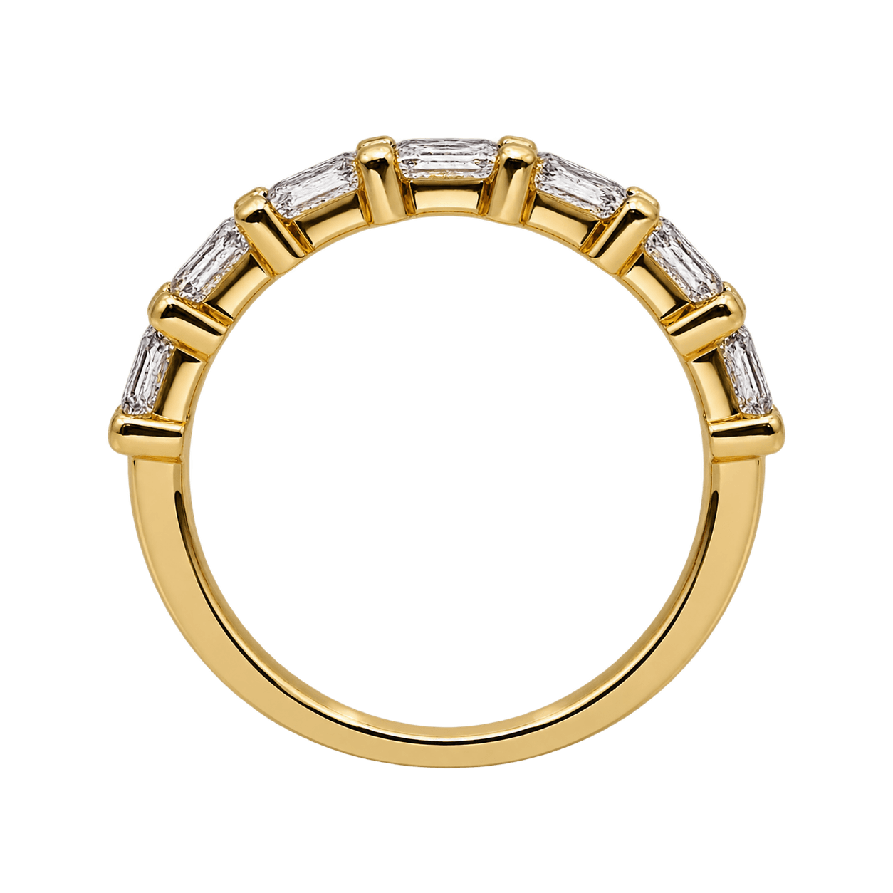 18ct Yellow Gold 0.38ct Marquise Natural Diamond Ring