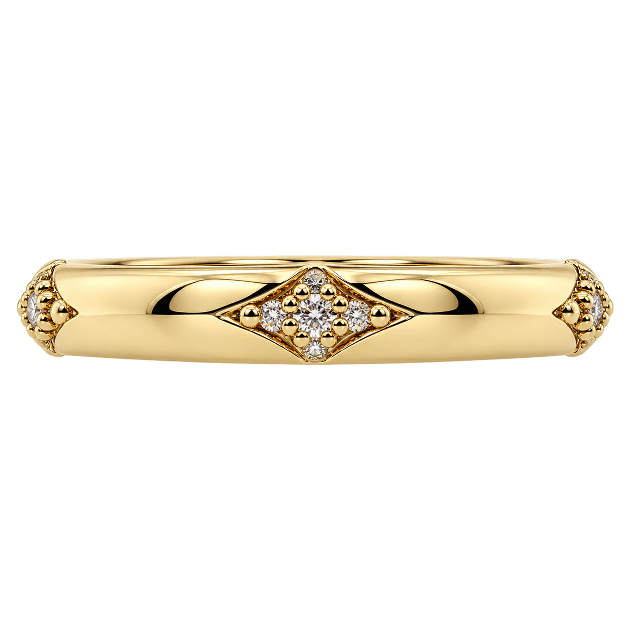 18ct Yellow Gold Diamond Ring