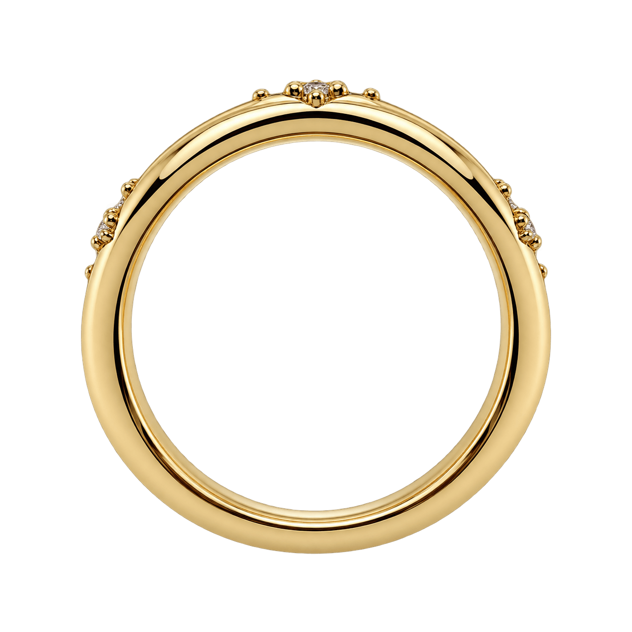 18ct Yellow Gold Diamond Ring