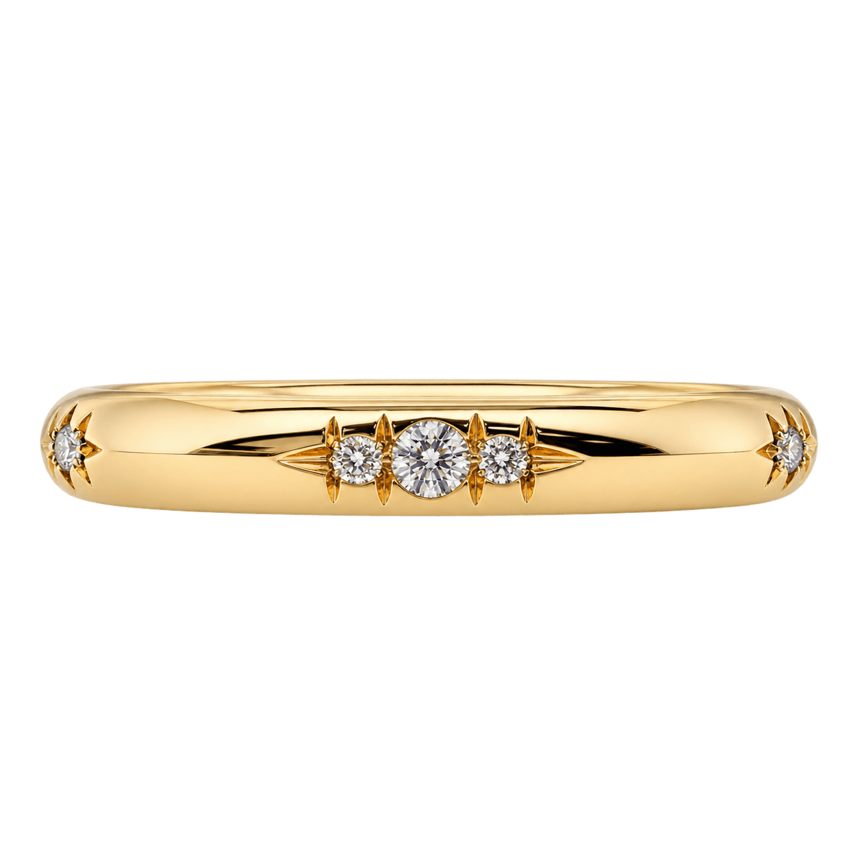 18ct Yellow Gold Diamond Ring