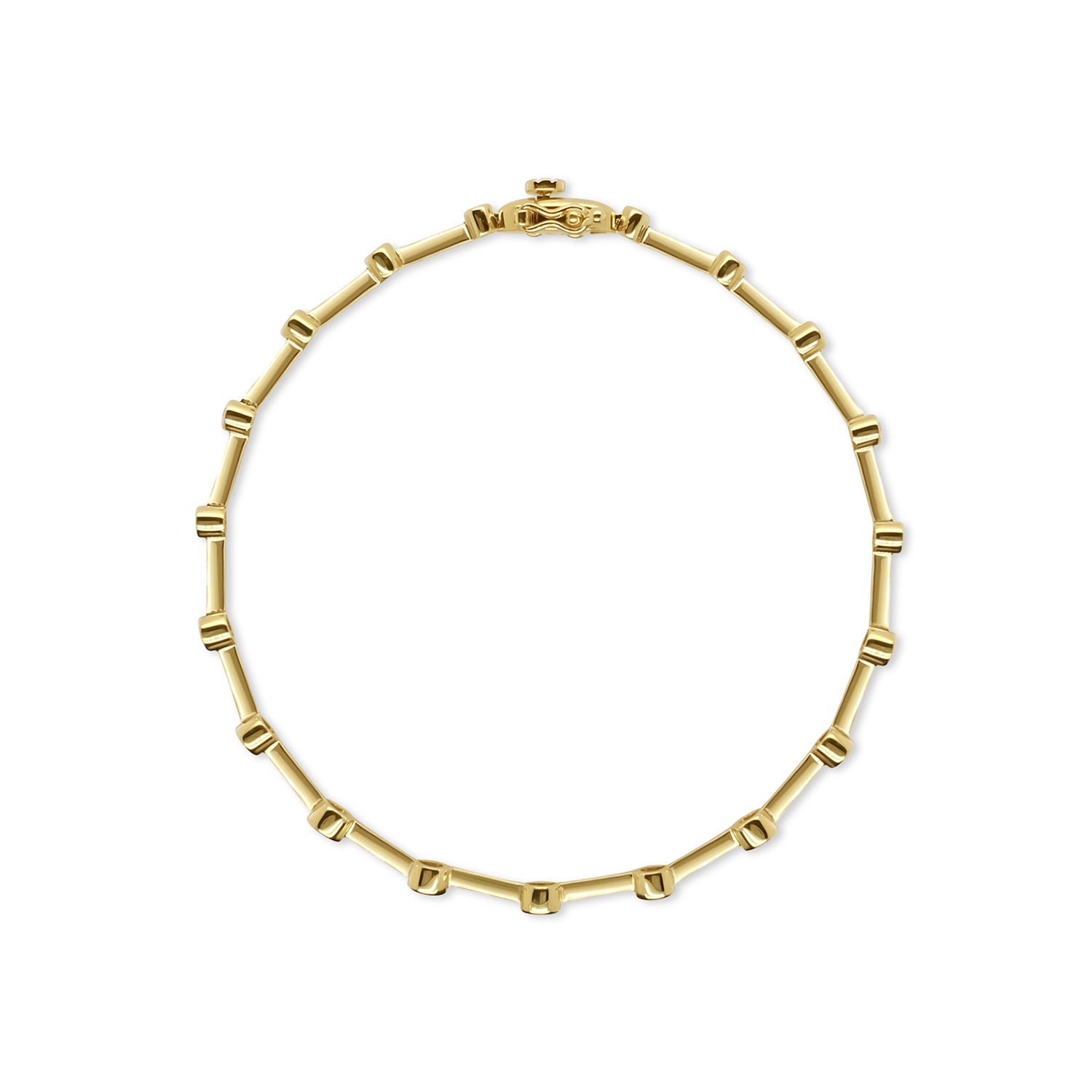 18ct Yellow Gold 0.45ct TW Diamond Bracelet