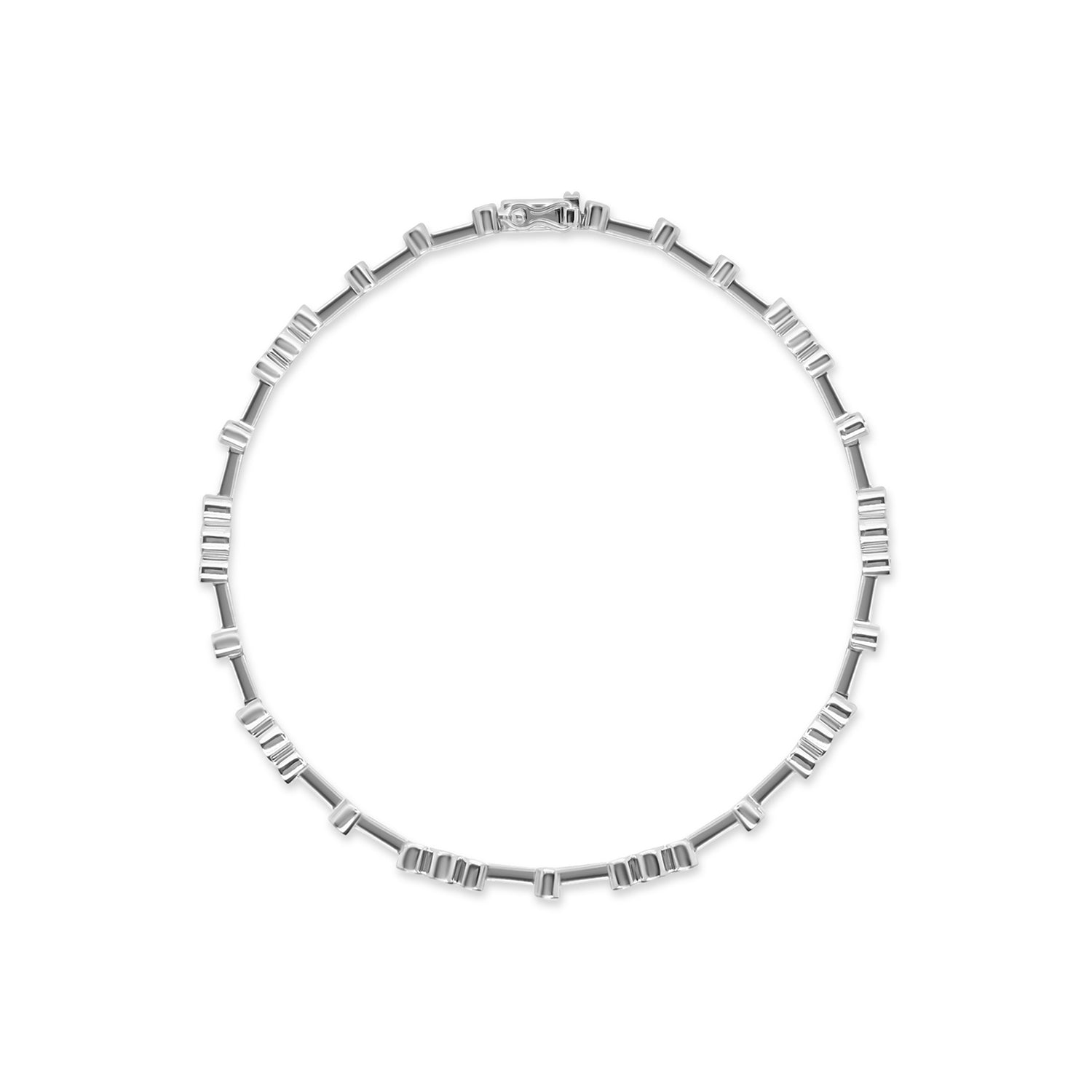 18ct White Gold 0.48ct TW Diamond Bracelet