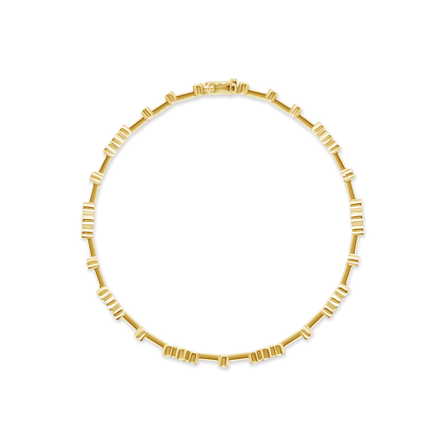 18ct Yellow Gold 0.48ct TW Diamond Bracelet