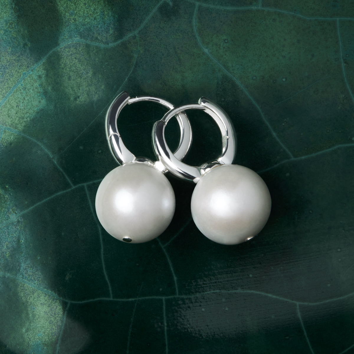 Silver Capella Pearl Earings