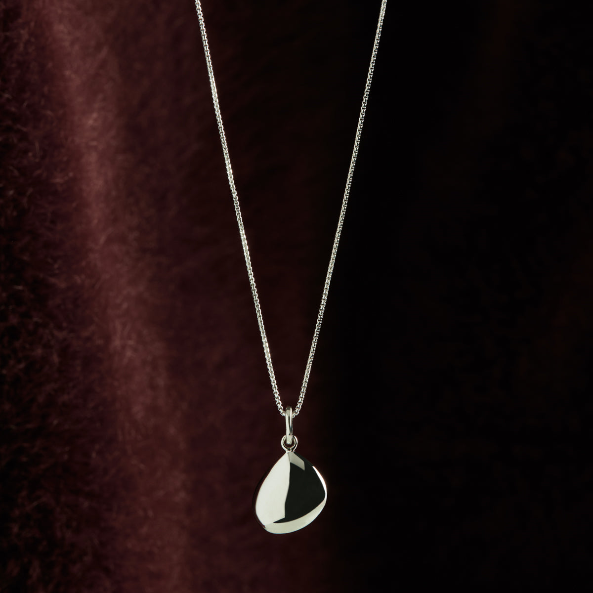 Silver Aster Necklace