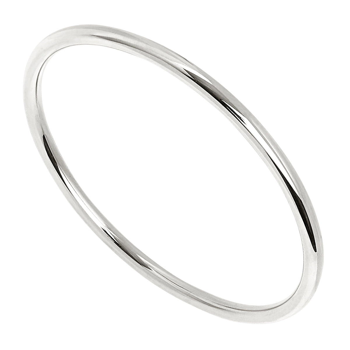 Silver Simplicity Bangle