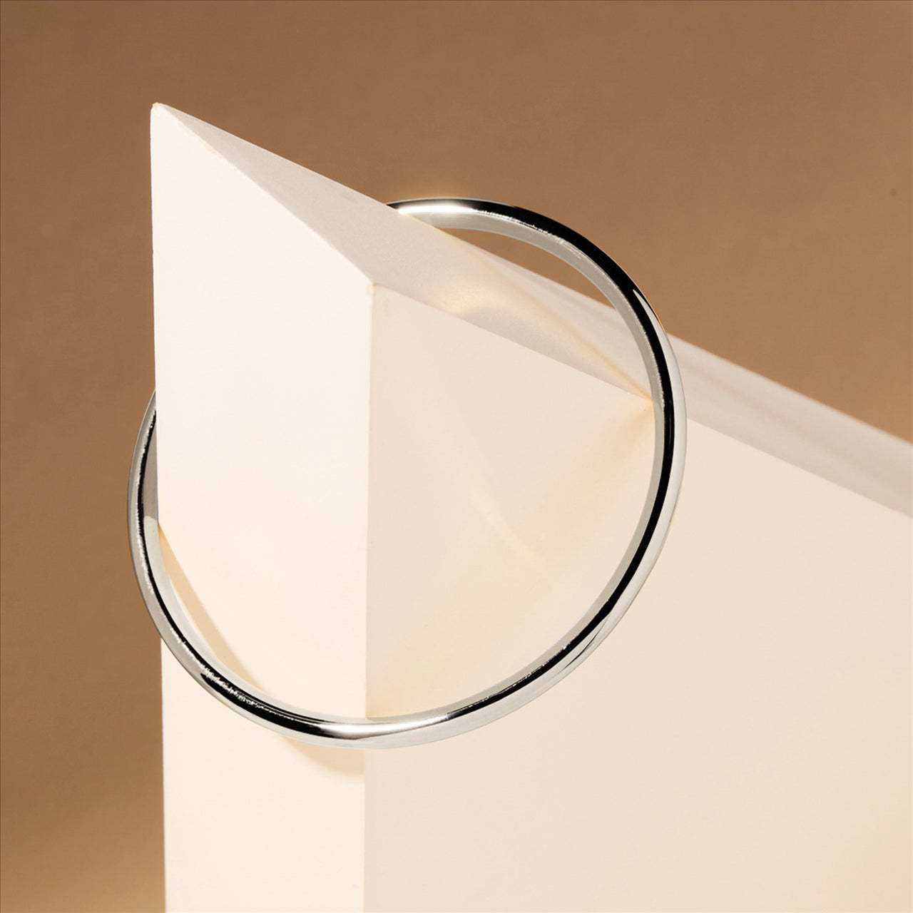 Silver Simplicity Bangle