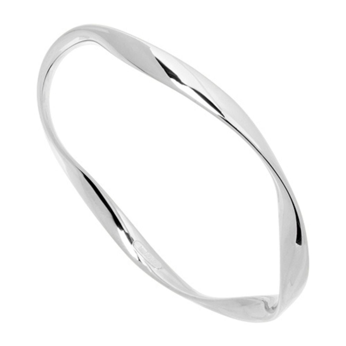 Silver Large Garden of Eden Bangle