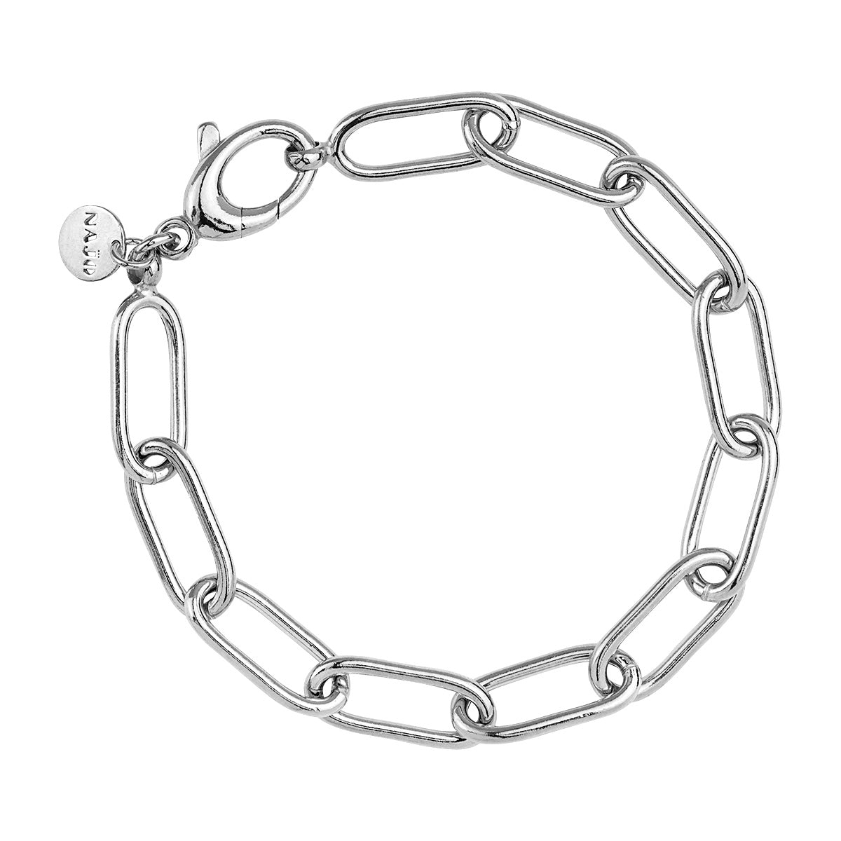 Silver Vista Large Link Bracelet