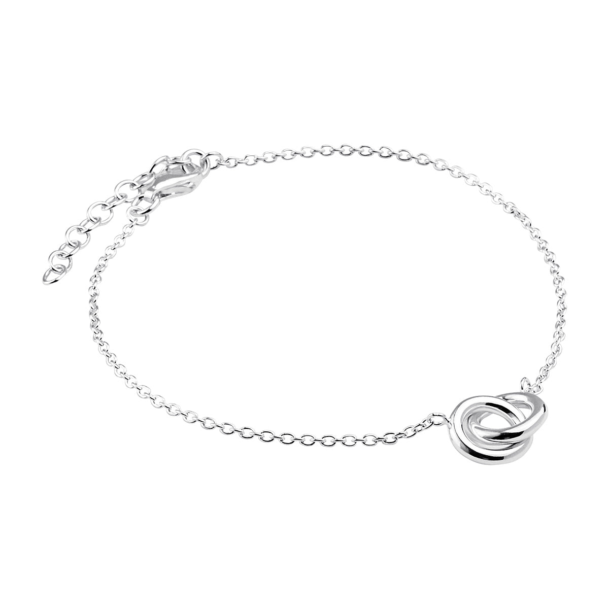 Silver Embrace Bracelet