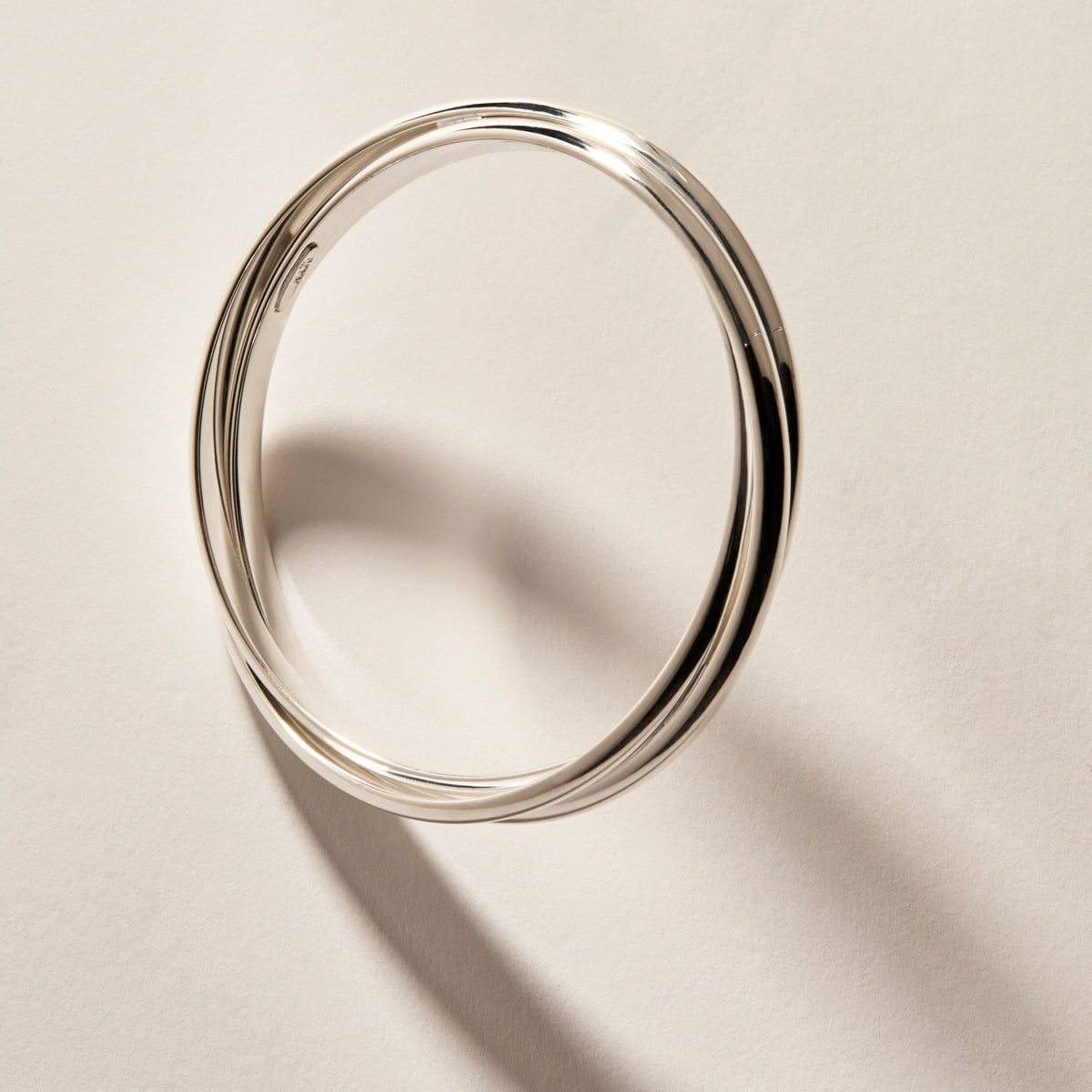 Silver Honeysuckle Bangle