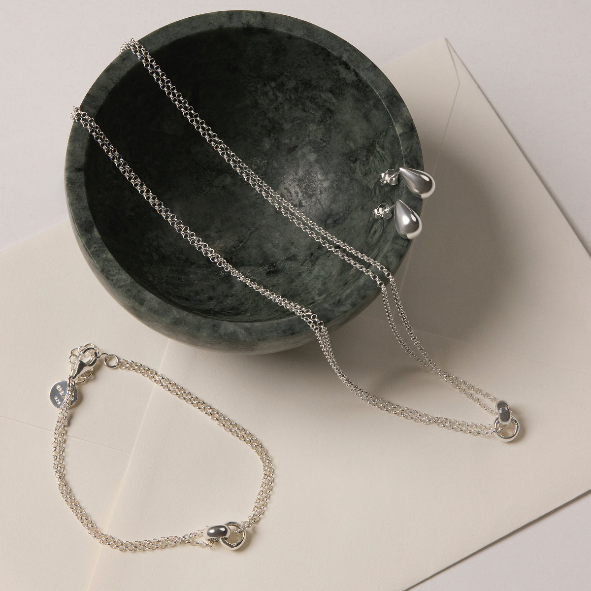 Sterling Silver Liora Stud Earrings