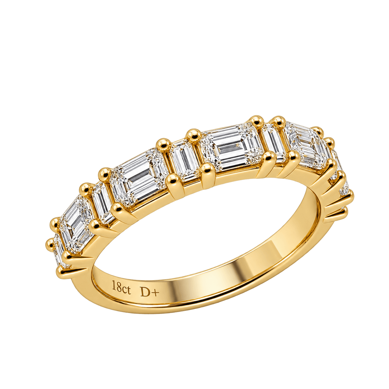 18ct Yellow Gold 1.30ct TW LG Diamond Ring