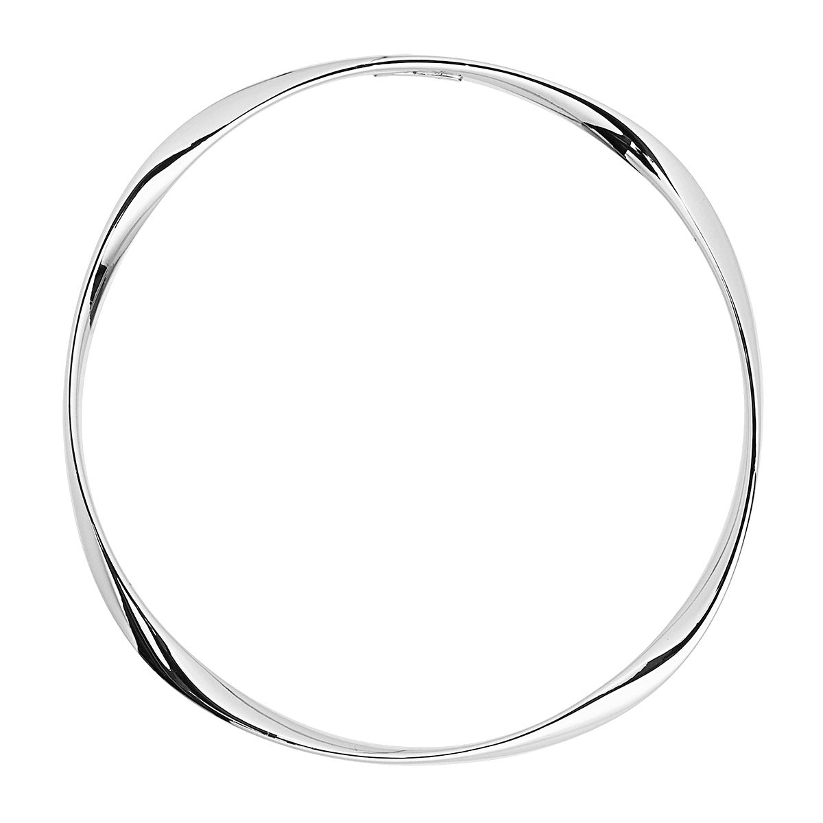 Silver Garden of Eden Bangle (65mm)